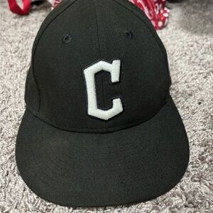 Cleveland Guardians Hat White C Size 7